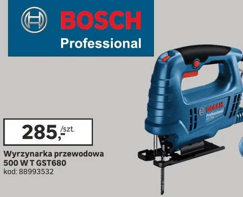 Wyrzynarka przewodowa 500 W T GST680 promocja w Leroy Merlin