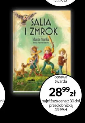Książka Marcin Mortka - Salia i Zmrok oprawa twarda promocja w Empik