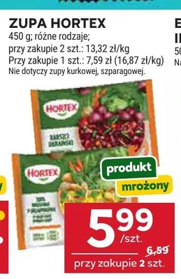 Zupa Hortex promocja w Stokrotka