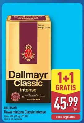 Kawa mielona Dallmayr Classic Intense promocja w Aldi