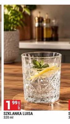 Szklanka Luisa 320 ml promocja w Merkury Market