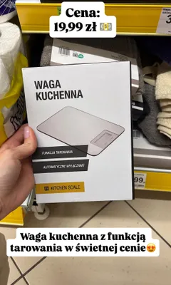 Waga kuchenna promocja w Dino