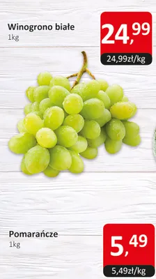Winogrono białe promocja w Market Point