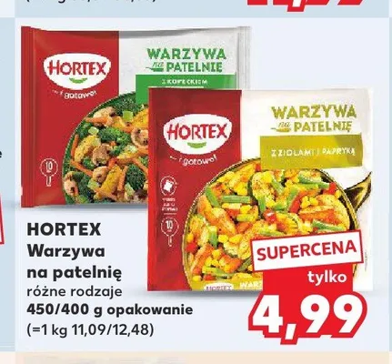 Warzywa na patelnię z koperkiem Hortex promocja w Kaufland