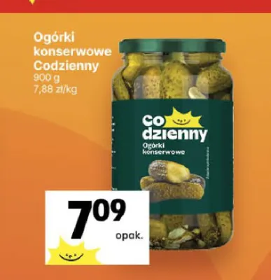 Ogórki konserwowe Codzienny promocja w Delikatesy Centrum