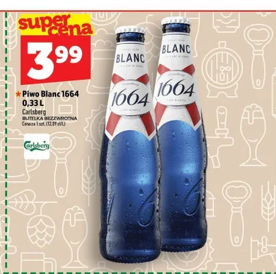 Piwo Blanc 1664 promocja w TOPAZ