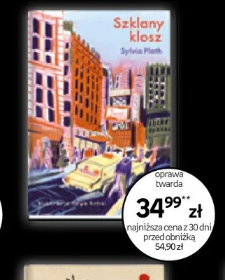 Książka Szklany klosz Sylvia Plath oprawa twarda promocja w Empik