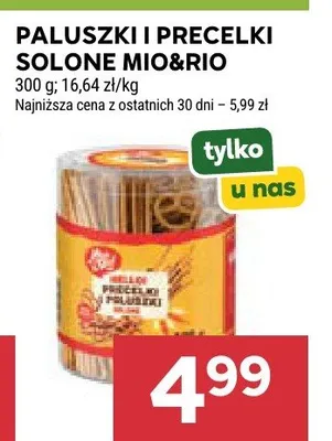 Paluszki solone Mio&Rio promocja w Stokrotka