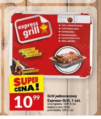 Grill jednorazowy Express-Grill promocja w Twój Market