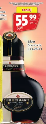 Likier Sheridan's promocja w Prim Market