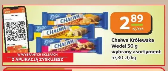 Chałwa Królewska E.Wedel promocja w Gama
