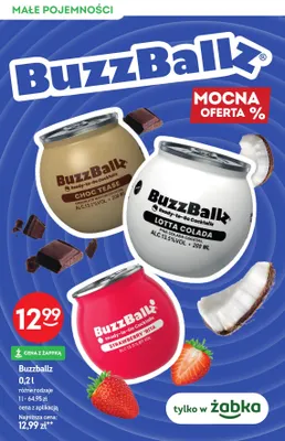 Drink BuzzBallz Lotta Colada promocja w Żabka