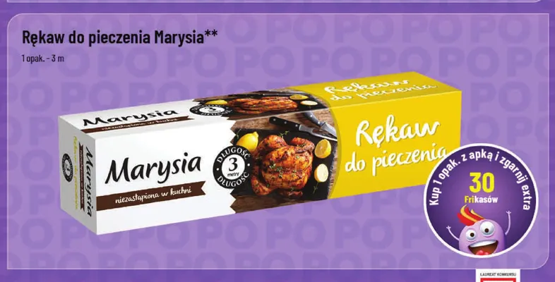 Rękaw do pieczenia Marysia 3 m promocja w POLOmarket