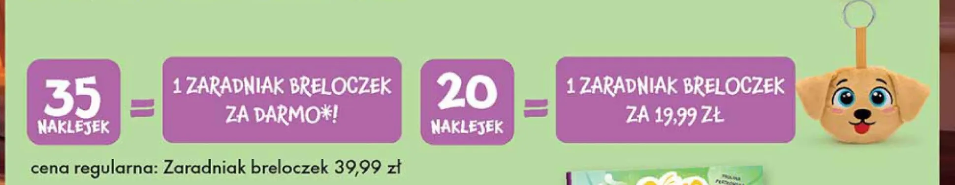 Breloczek Gang Zaradniaków promocja w Biedronka