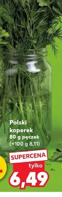 Koperek polski XL promocja w Kaufland