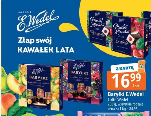 Baryłki E.Wedel promocja w Leclerc