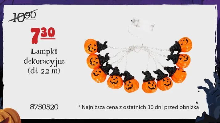 Lampki dekoracyjne dł. 2,2 m promocja w MR. DIY