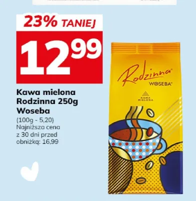 Kawa mielona Woseba Rodzinna promocja w Hitpol
