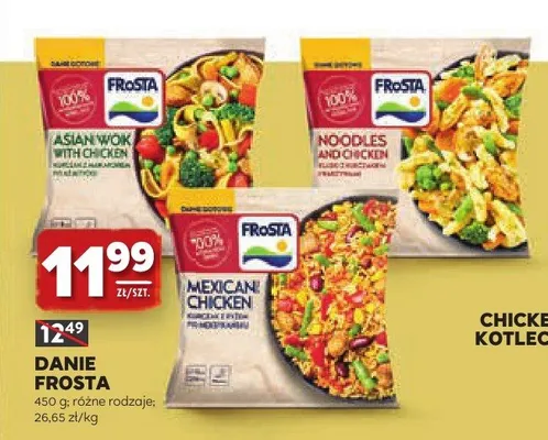 Danie gotowe FRoSTA Asian Wok with Chicken promocja w Stokrotka