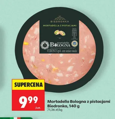 Mortadella Bologna z pistacjami Biedronka promocja w Biedronka