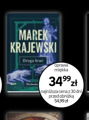 Książka Droga krwi Marek Krajewski promocja w Empik