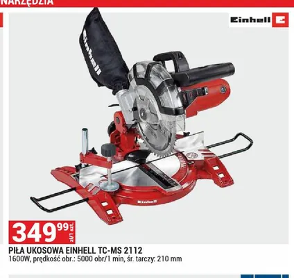 Piła ukośna Einhell TC-MS 2112 promocja w Merkury Market