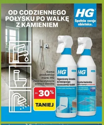 Czysta łazienka pianka w sprayu HG promocja w Carrefour Market