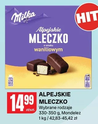 Mleczko alpejskie promocja w Chorten