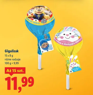 Gigalizak promocja w Lidl