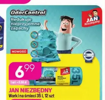 Worki na śmieci 35 l Jan Niezbędny promocja w Drogerie Koliber