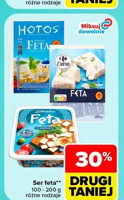 Ser feta promocja w Carrefour Market