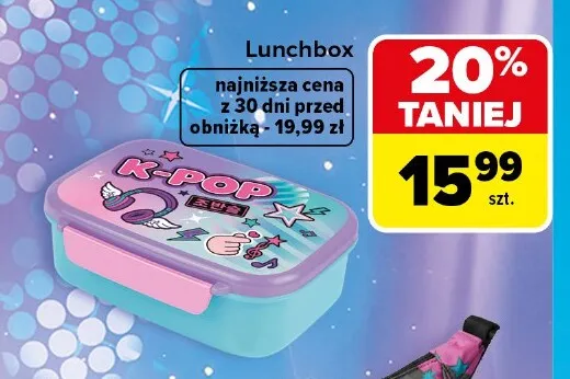 Lunchbox CoolPack K-POP promocja w Carrefour