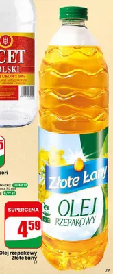 Olej rzepakowy Złote Łany promocja w Dino