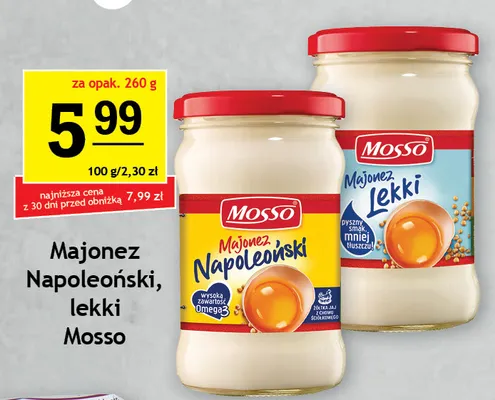 Majonez Napoleoński Mosso promocja w Gram Market