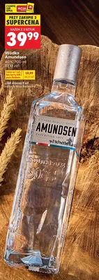 Wódka Amundsen 40% promocja w Biedronka