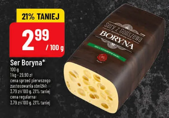 Ser Boryna promocja w POLOmarket