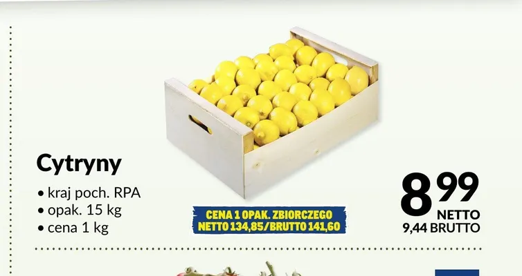 Cytryny promocja w Makro