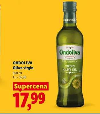 Oliwa virgin Ondoliva promocja w Lidl
