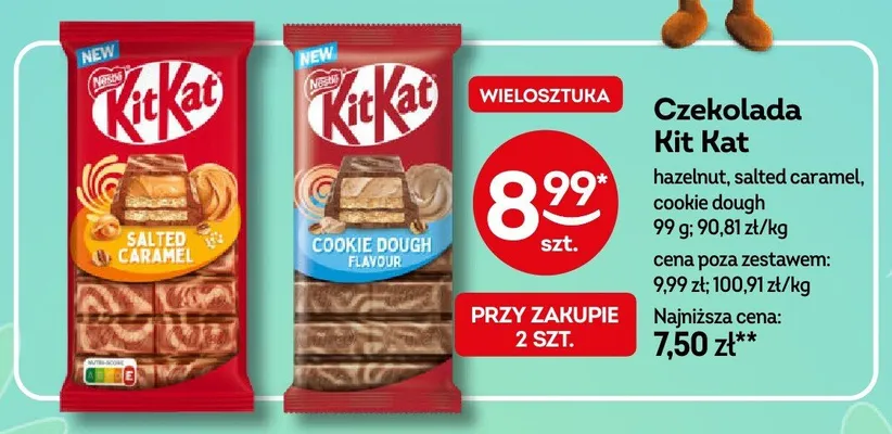 Czekolada Kit Kat promocja w Żabka