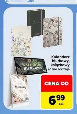 Kalendarz książkowy promocja w Carrefour