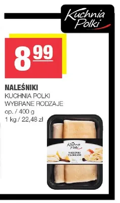 Naleśniki Kuchnia Polki promocja w SPAR