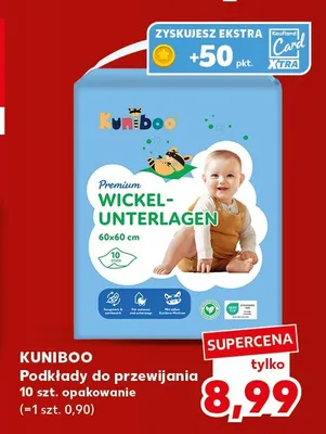 Podkłady do przewijania Kuniboo promocja w Kaufland