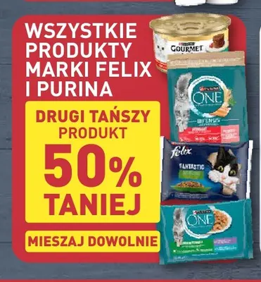 Produkty marki Felix i Purina promocja w Aldi