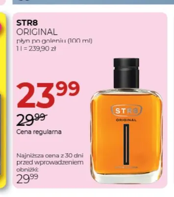 Płyn po goleniu Original STR8 promocja w Drogerie Jawa