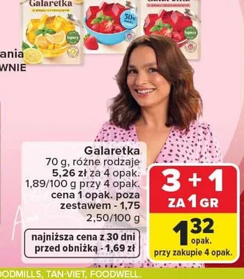 Galaretka Delecta promocja w Carrefour