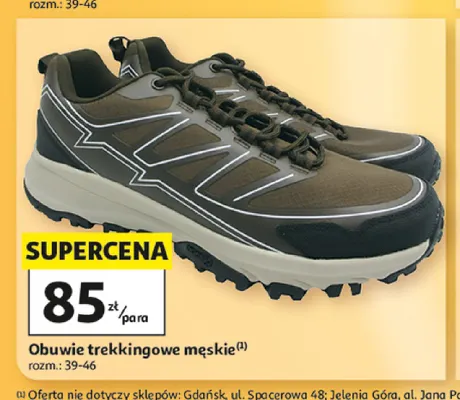 Obuwie trekkingowe męskie Inextenso promocja w Auchan