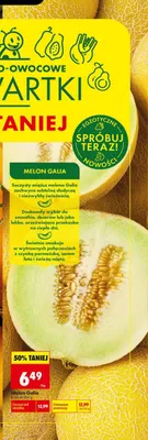 Melon Galia promocja w Biedronka