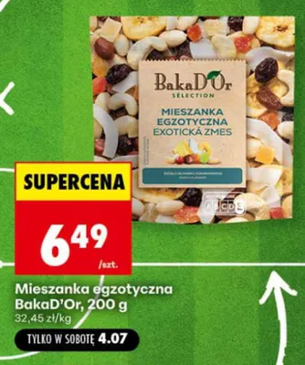 Mieszanka egzotyczna BakaD'Or promocja w Biedronka
