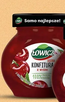 Konfitura ekstra z wiśni Łowicz promocja w Biedronka