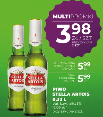 Piwo Stella Artois promocja w Duży Ben